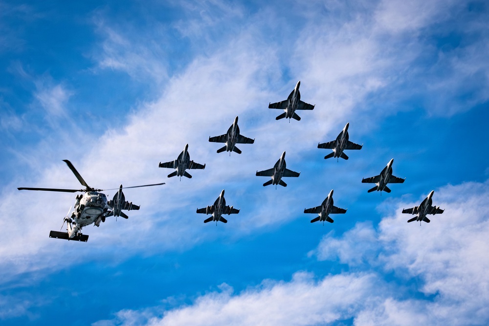 Nimitz Conducts Air Power Demonstration