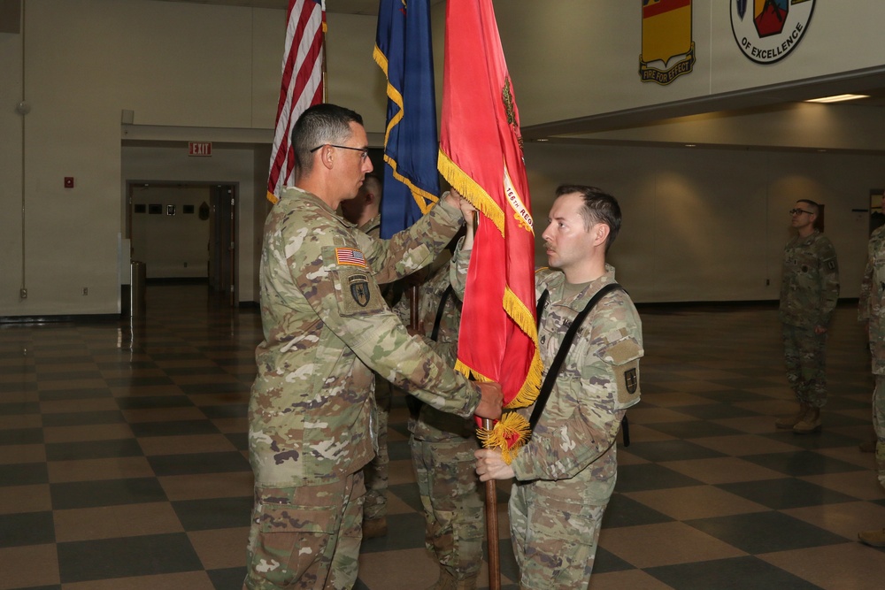 Furman assumes command of 166th Regiment RTI