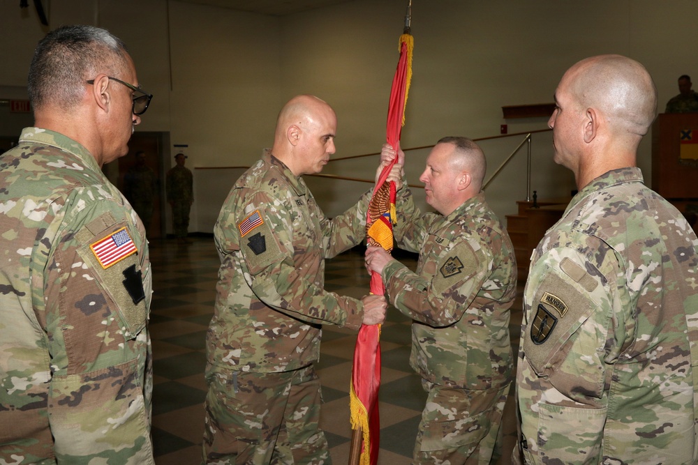 Furman assumes command of 166th Regiment RTI
