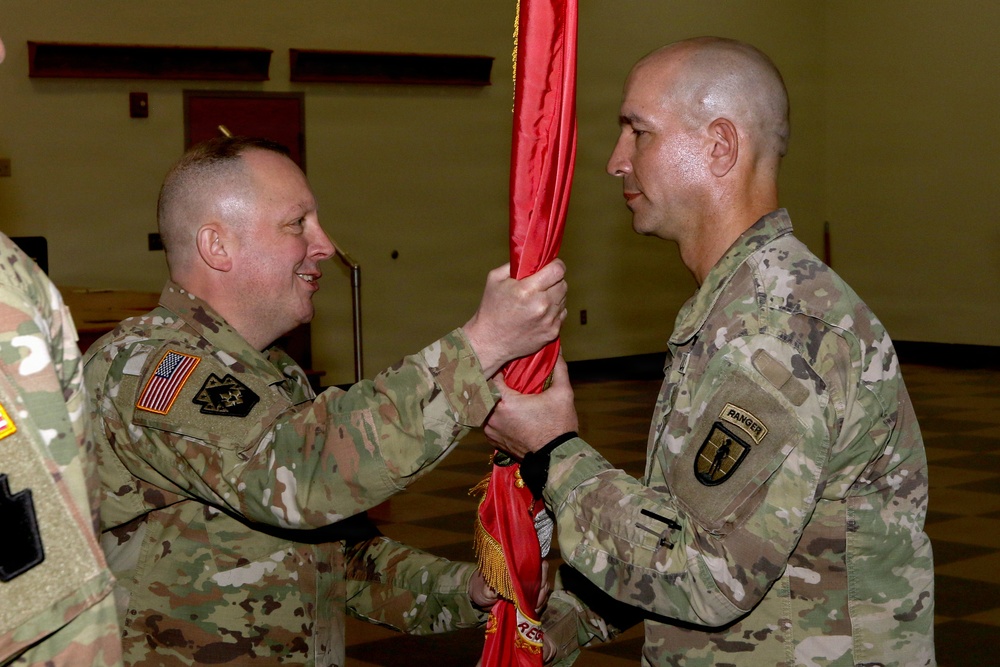 Furman assumes command of 166th Regiment RTI
