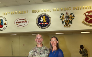 Furman assumes command of 166th Regiment RTI