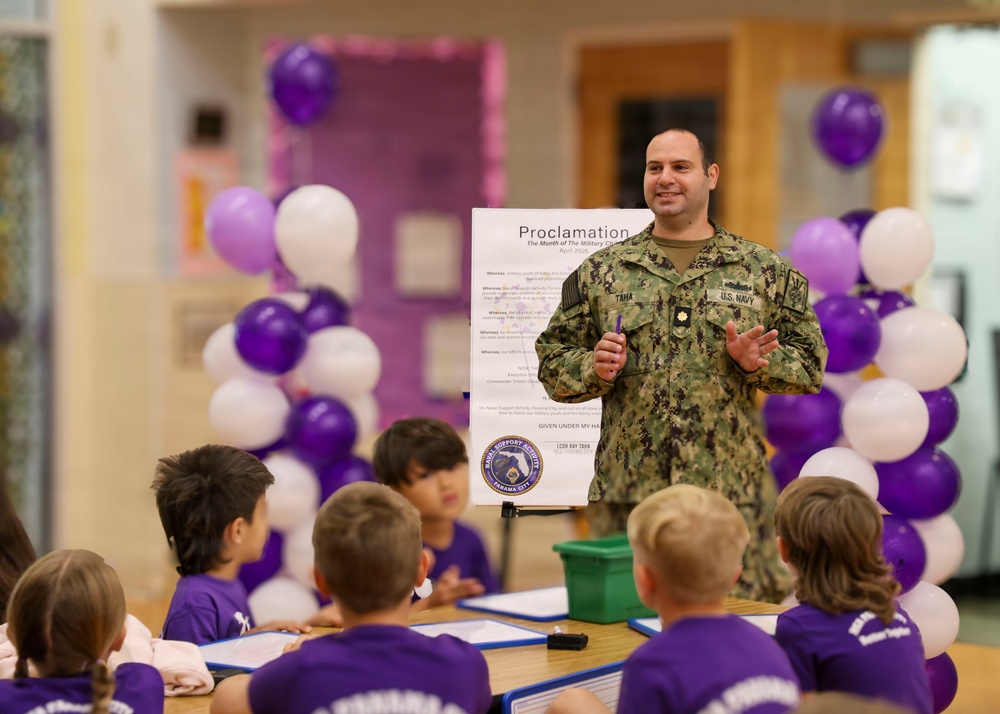 NSA Panama City celebrates the Month of the Military Child
