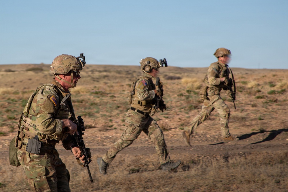 Own the Day, Dominate the Night: 10th SFG(A) and 4ID Train Without Limits