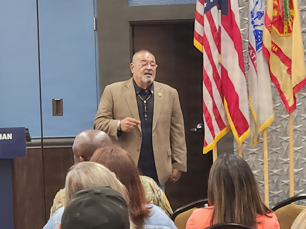 Fort Buchanan town hall strengthens readiness through transparency and recognition