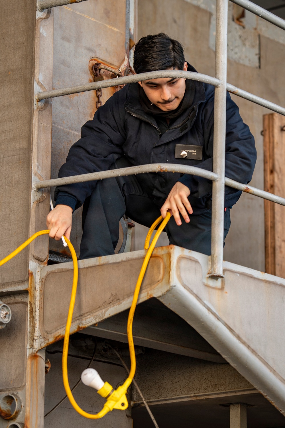 Nimitz Prepares for Chile