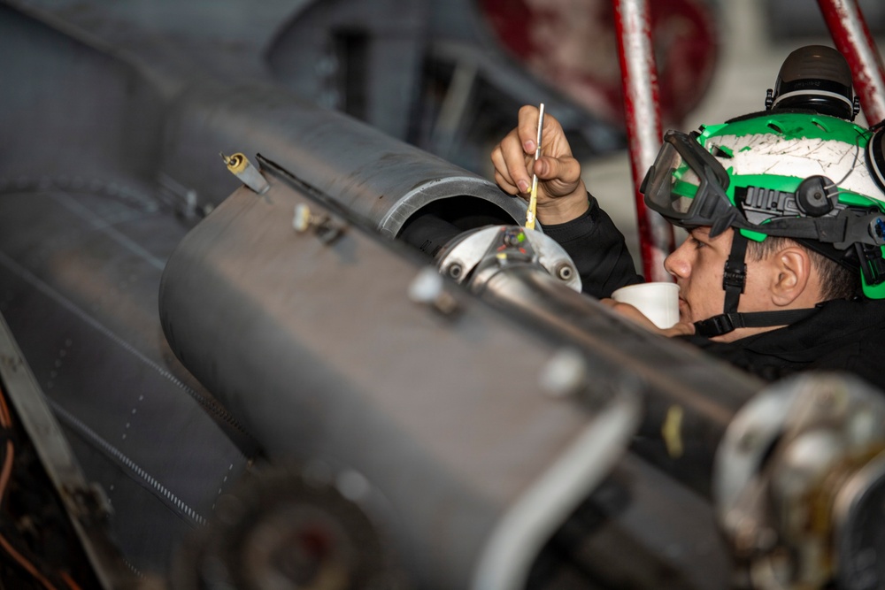 Nimitz Prepares for Chile