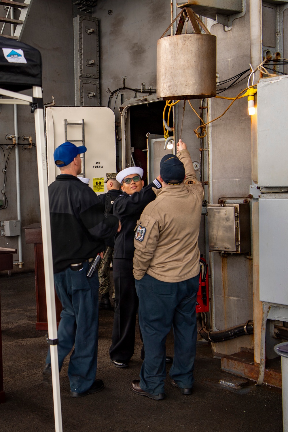 Nimitz Prepares for Chile