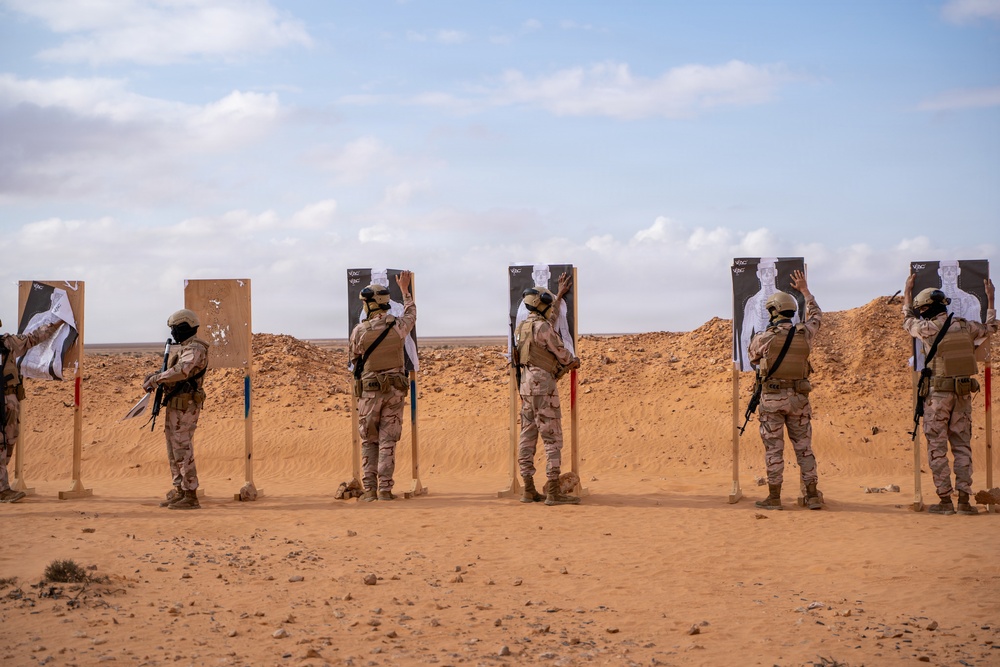 U.S. and Libyan joint forces participate in Flintlock 26