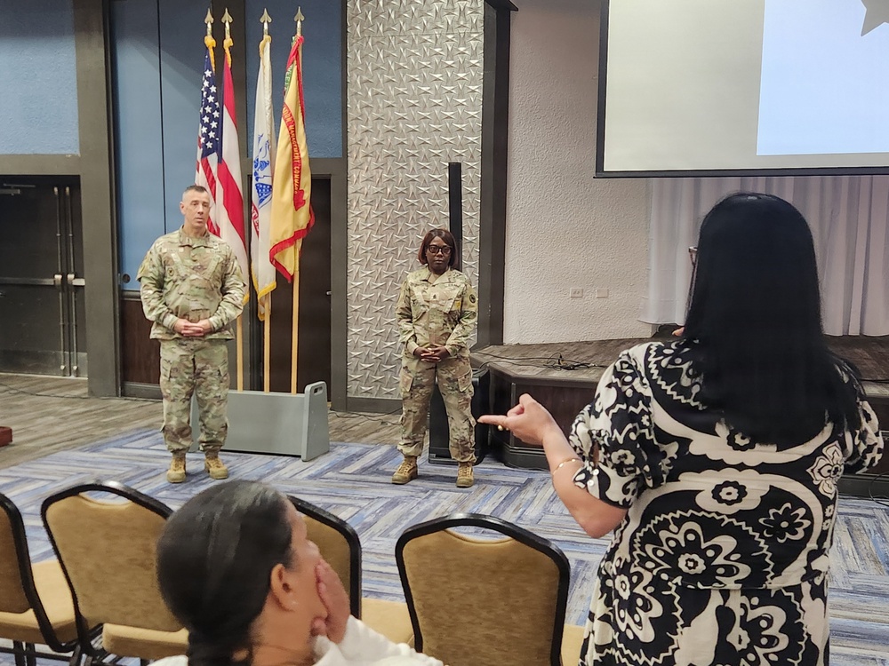 Fort Buchanan town hall strengthens readiness through transparency and recognition