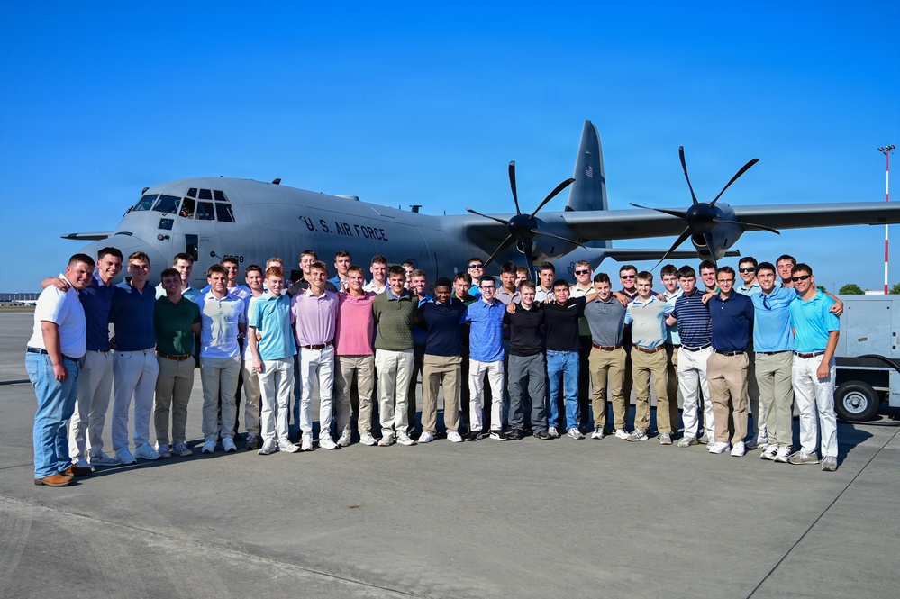 165th Airlift Wing hosts Benedictine Military School JROTC orientation flight