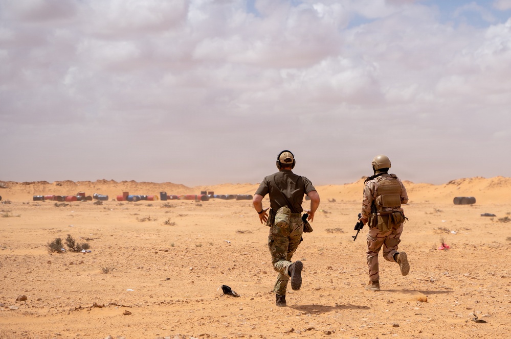 U.S. and Libyan joint forces participate in Flintlock 26