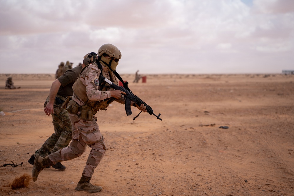 U.S. and Libyan joint forces participate in Flintlock 26