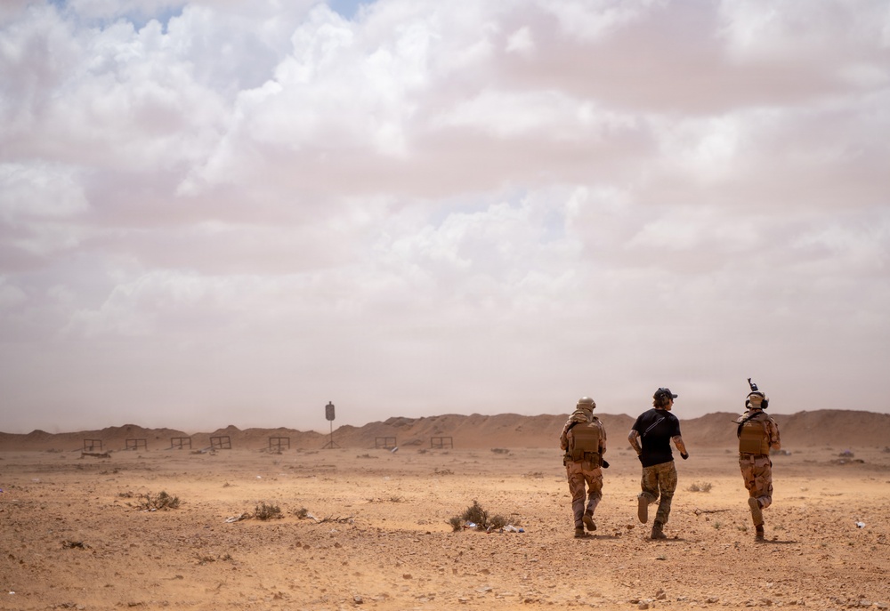 U.S. and Libyan joint forces participate in Flintlock 26