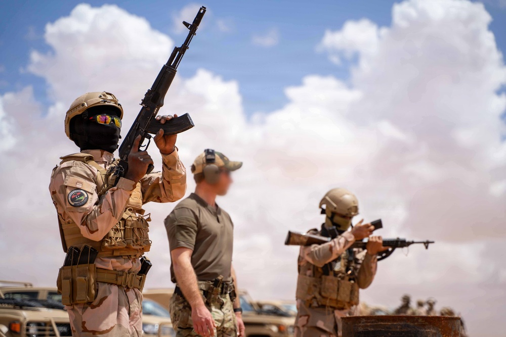 U.S. and Libyan joint forces participate in Flintlock 26