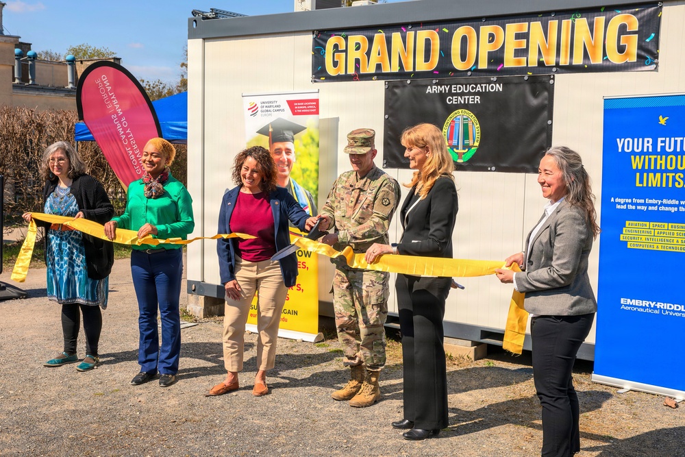 U.S. Army Garrison Poland Commitment to Furthering Soldiers Continuing Education.