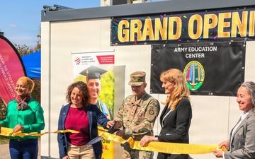 U.S. Army Garrison Poland Commitment to Furthering Soldiers Continuing Education.