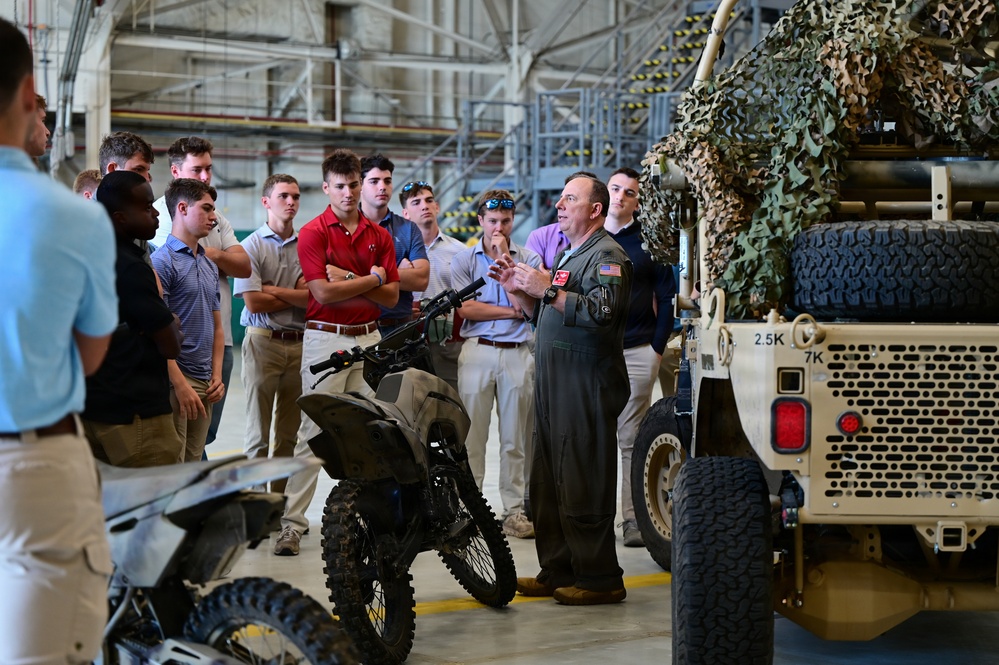 165th Airlift Wing hosts Benedictine Military School JROTC orientation flight
