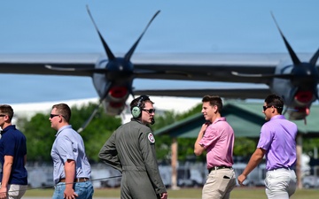 165th Airlift Wing hosts Benedictine Military School JROTC orientation flight