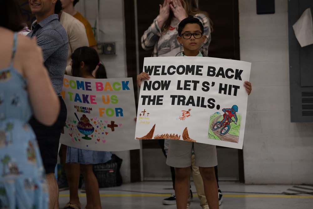 1st ABCT Soldiers Return to Fort Riley After Poland Rotation