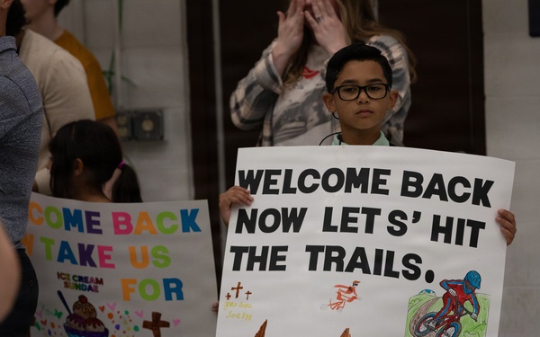 1st ABCT Soldiers Return to Fort Riley After Poland Rotation