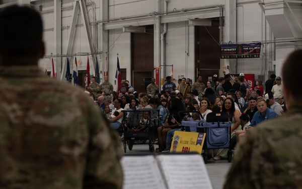 1st ABCT Soldiers Return to Fort Riley After Poland Rotation