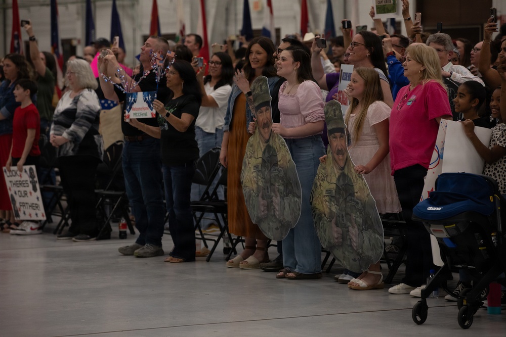 1st ABCT Soldiers Return to Fort Riley After Poland Rotation
