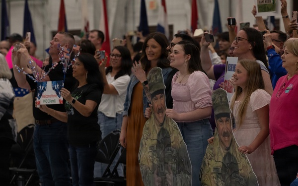 1st ABCT Soldiers Return to Fort Riley After Poland Rotation