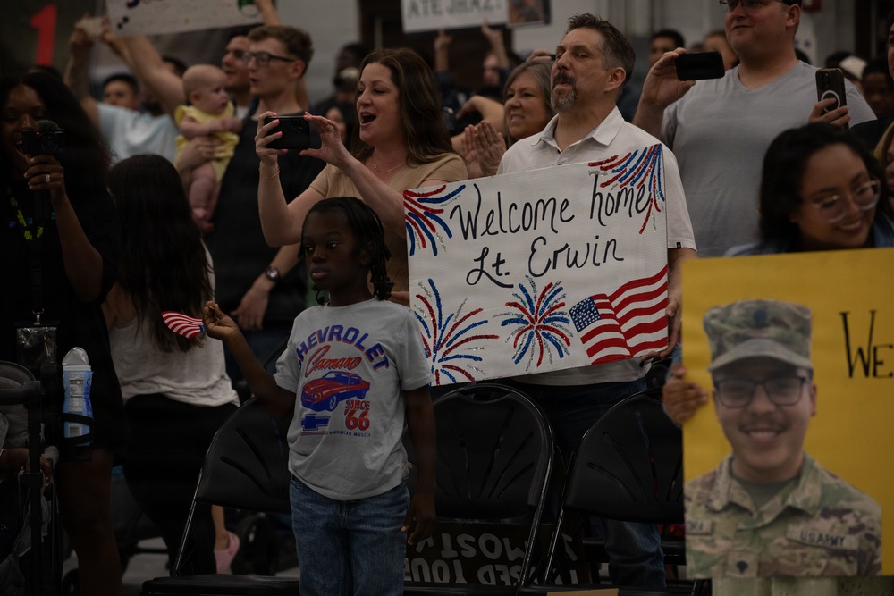 1st ABCT Soldiers Return to Fort Riley After Poland Rotation