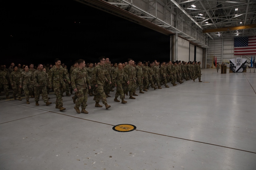 1st ABCT Soldiers Return to Fort Riley After Poland Rotation
