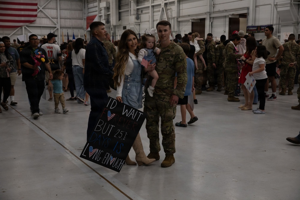 1st ABCT Soldiers Return to Fort Riley After Poland Rotation
