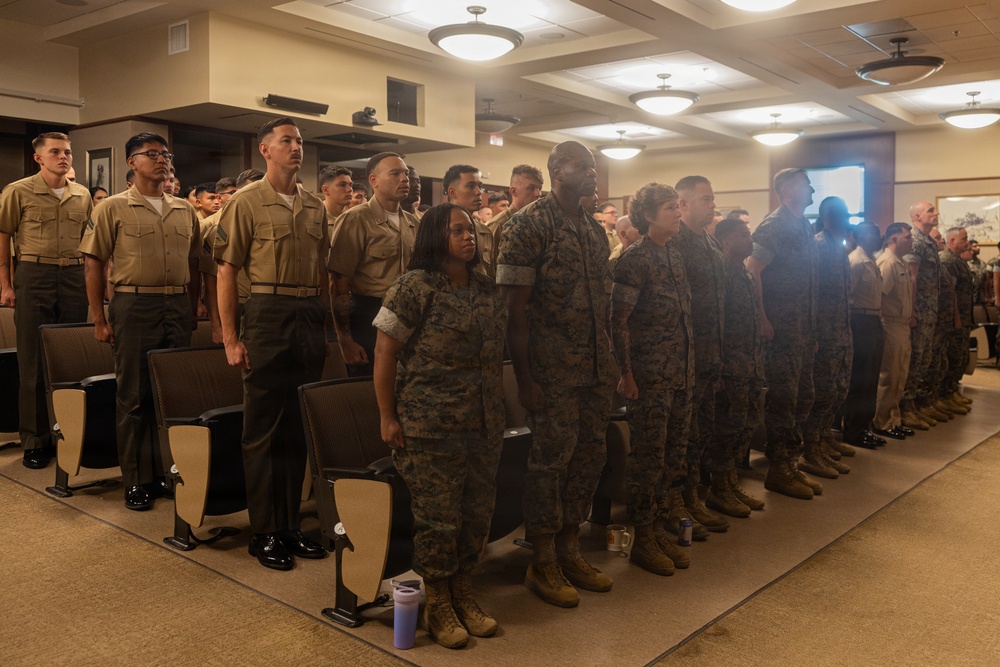 U.S. Marines and Sailors graduate Corporals Course and Lance Corporal Leadership and Ethics Seminar 2-26.