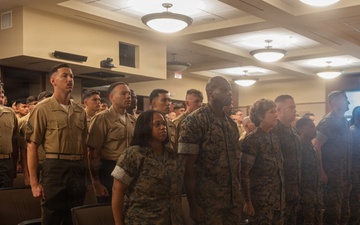 U.S. Marines and Sailors graduate Corporals Course and Lance Corporal Leadership and Ethics Seminar 2-26.
