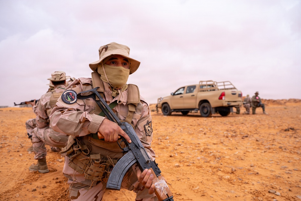 Libyan joint forces train with U.K. for Flintlock 2026