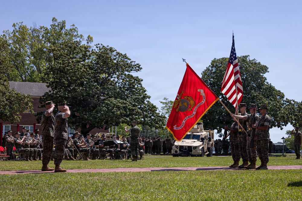 2nd Marine Division’s 85th Rededication Ceremony