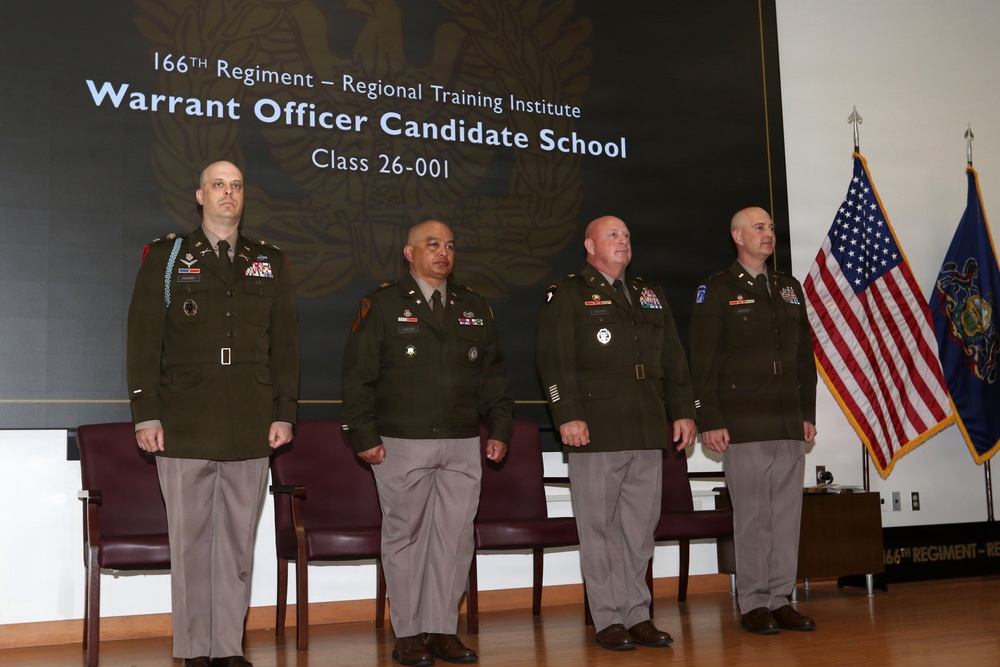 166th Regiment graduates WOCS Class 26-001