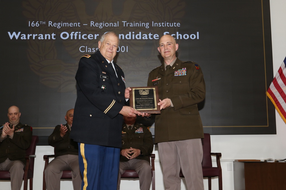 166th Regiment graduates WOCS Class 26-001
