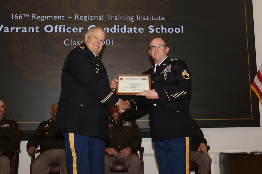 166th Regiment graduates WOCS Class 26-001