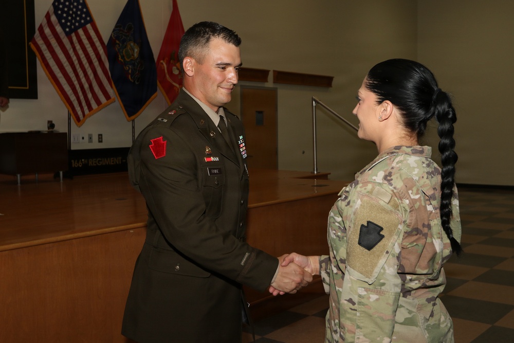 166th Regiment graduates WOCS Class 26-001