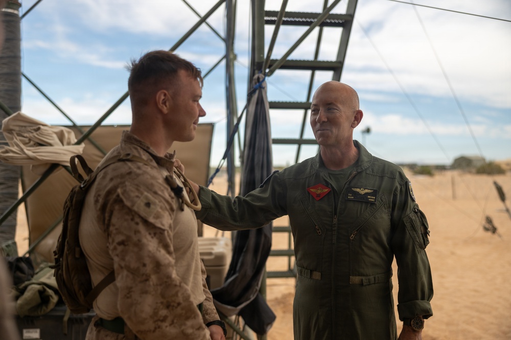WTI 2-26 III MAW Commanding General Visit