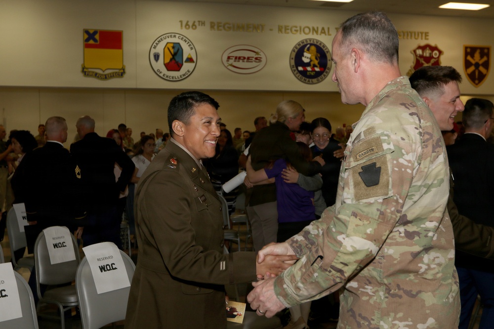 166th Regiment graduates WOCS Class 26-001