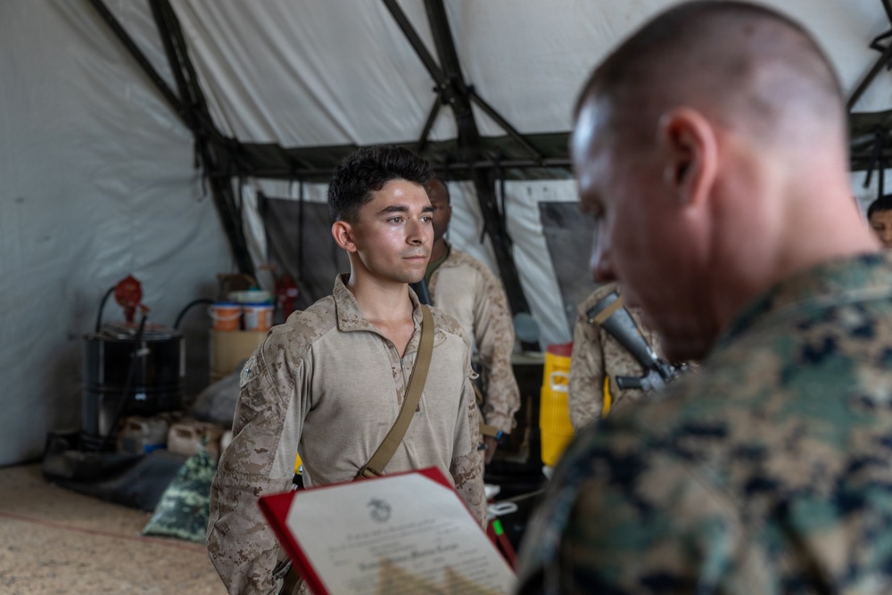 WTI 2-26 III MAW Commanding General Visit