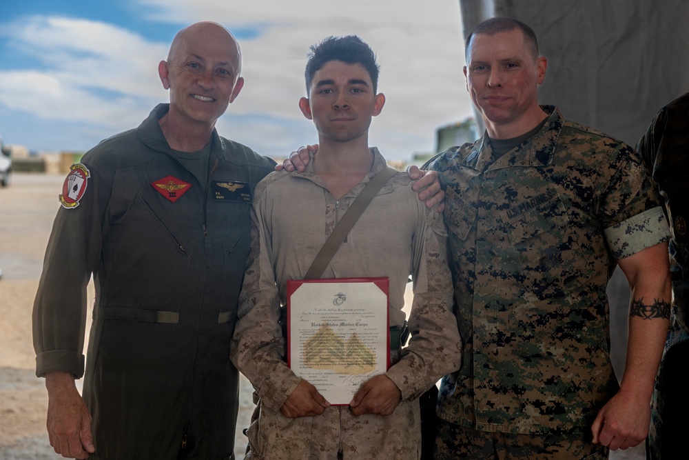 WTI 2-26 III MAW Commanding General Visit