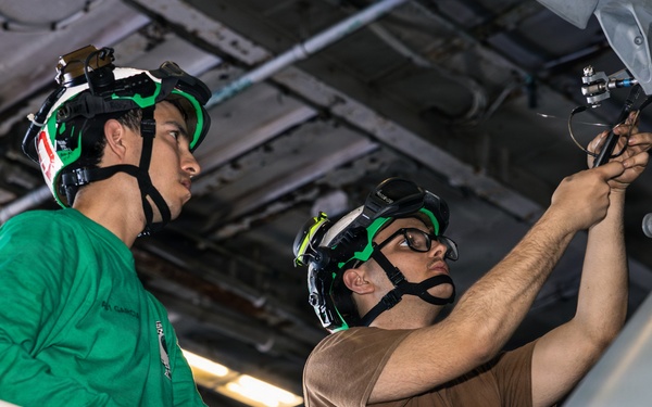 Daily Operations Aboard USS George H.W. Bush (CVN 77)