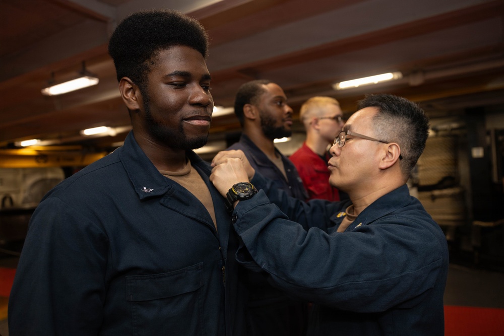 Daily Operations Aboard USS George H.W. Bush (CVN 77)