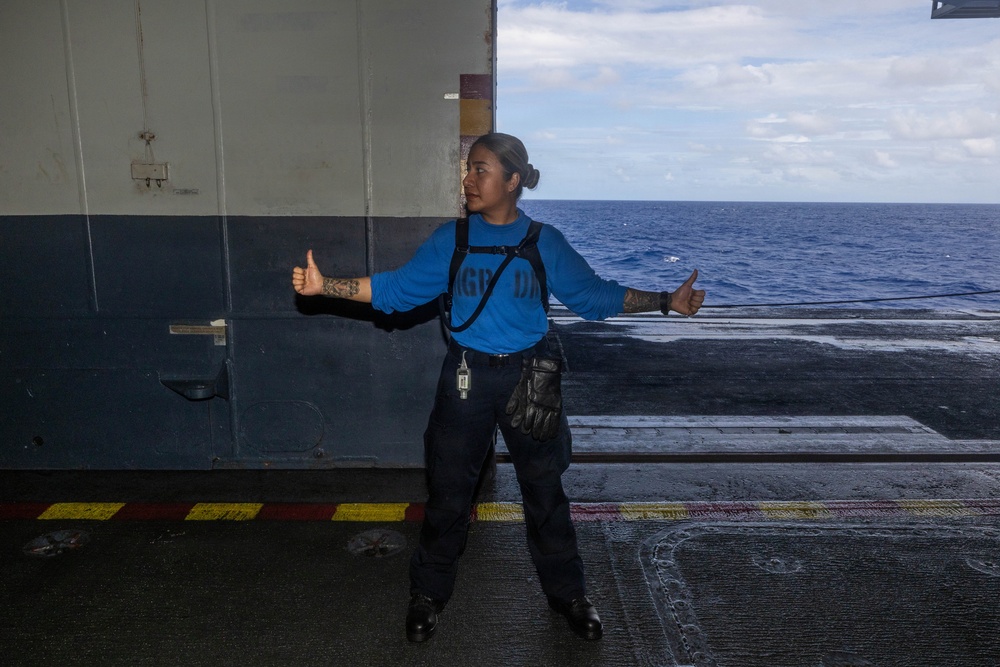 Daily Operations Aboard USS George H.W. Bush (CVN 77)