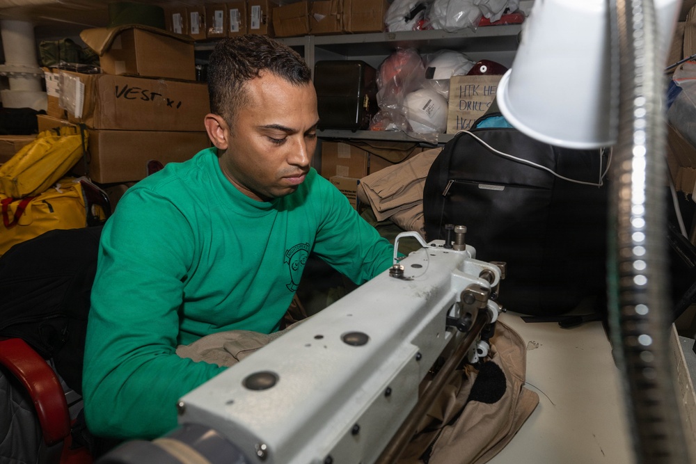 Daily Operations Aboard USS George H.W. Bush (CVN 77)