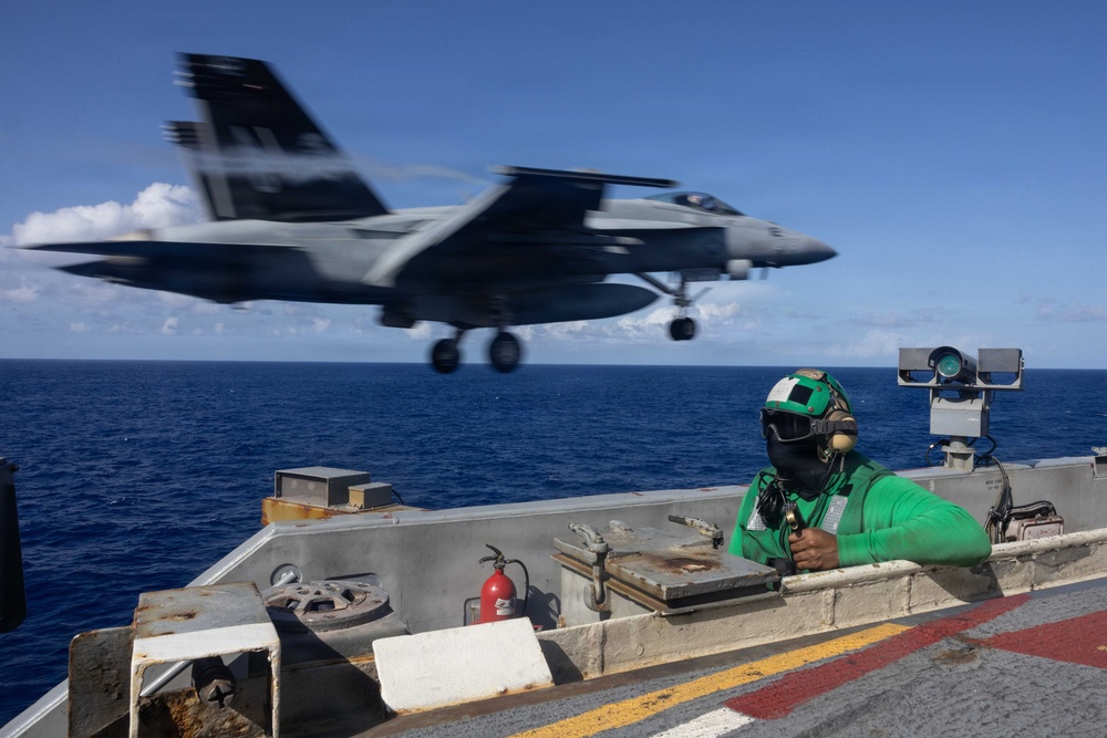 Daily Operations Aboard USS George H.W. Bush (CVN 77)