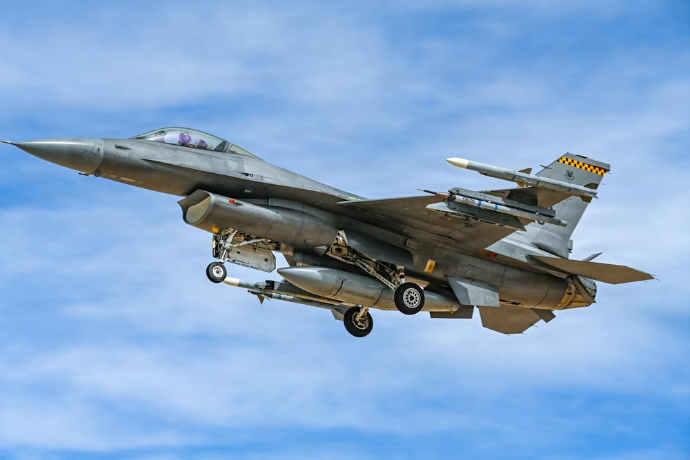 Aircraft takeoffs and landings at Nellis Air Force Base