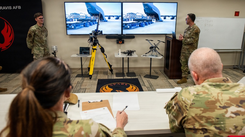 Travis innovators pitch solutions during 2026 Spark Tank