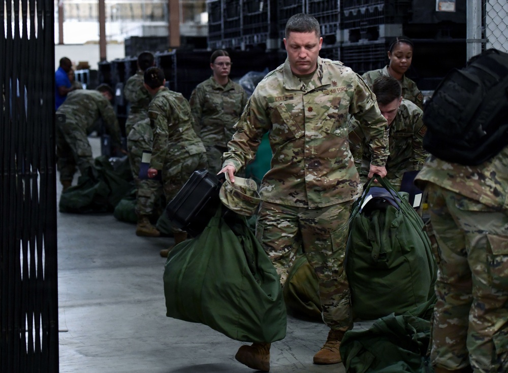 Keesler conducts combat readiness inspection